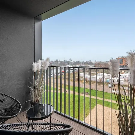 Chlebova - Riverside View Terrace, Free Parking, Gym & Kidsplay By Downtown * Gdańsk