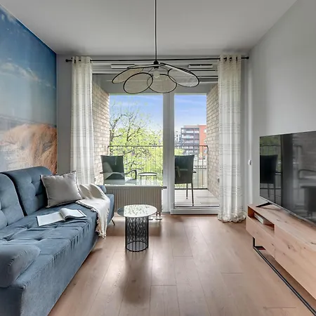 Apartament Chlebova - Riverside View Terrace, Free Parking, Gym & Kidsplay By Downtown