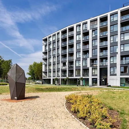 公寓 Chlebova - Riverside View Terrace, Free Parking, Gym & Kidsplay By Downtown *