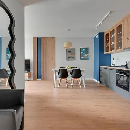 Chlebova - Riverside View Terrace, Free Parking, Gym & Kidsplay By Downtown Gdańsk