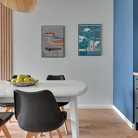 Chlebova - Riverside View Terrace, Free Parking, Gym & Kidsplay By Downtown Apartamento Gdańsk