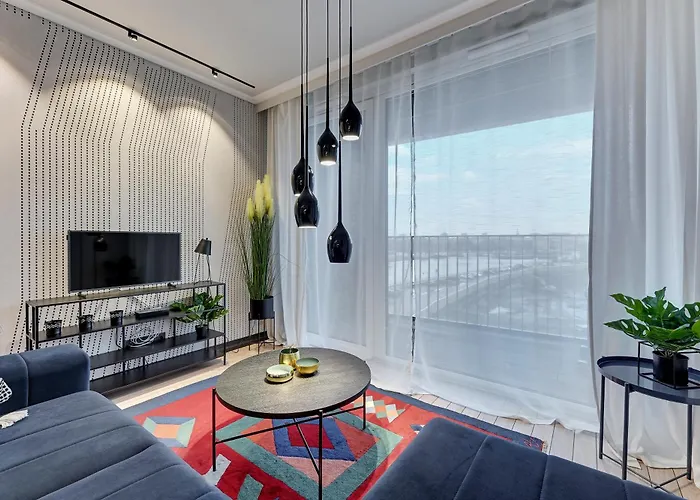 Aparthotel Chlebova - Riverside View Terrace, Free Parking, Gym & Kidsplay By Downtown Danzig