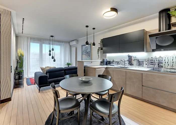 Aparthotel Chlebova - Riverside View Terrace, Free Parking, Gym & Kidsplay By Downtown