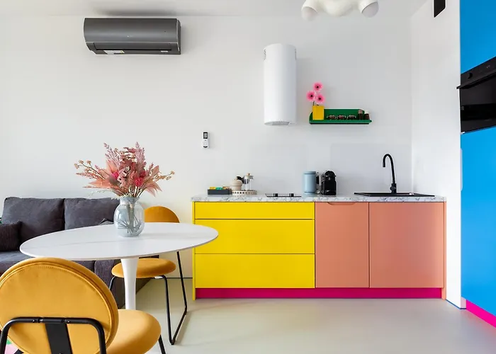 Chlebova - Riverside View Terrace, Free Parking, Gym & Kidsplay By Downtown Aparthotel Danzig