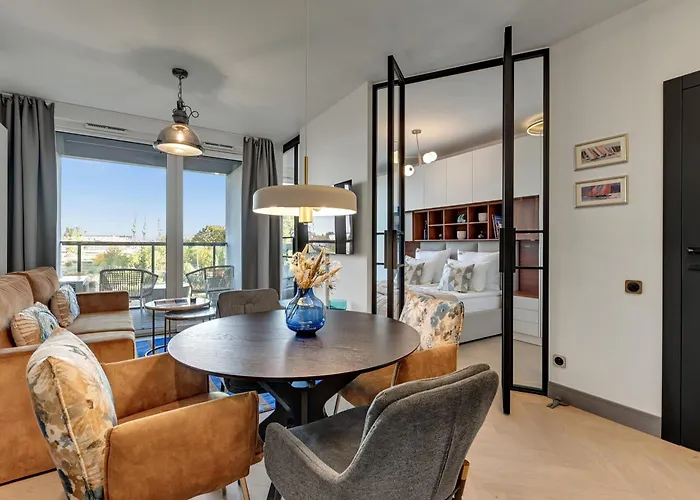 Chlebova - Riverside View Terrace, Free Parking, Gym & Kidsplay By Downtown Gdańsk